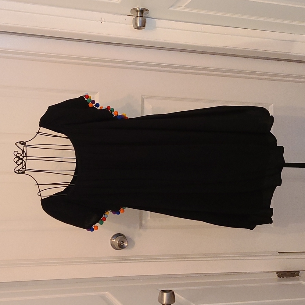 Pom pom mini dress